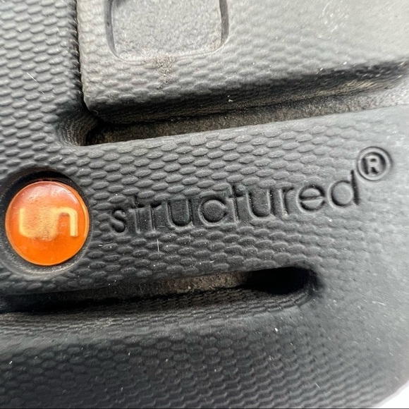 Clarks Brown Unstructured Leather Flats Size 7 Women's - Picture 9 of 9